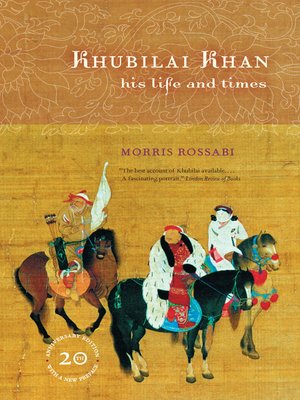 cover image of Khubilai Khan